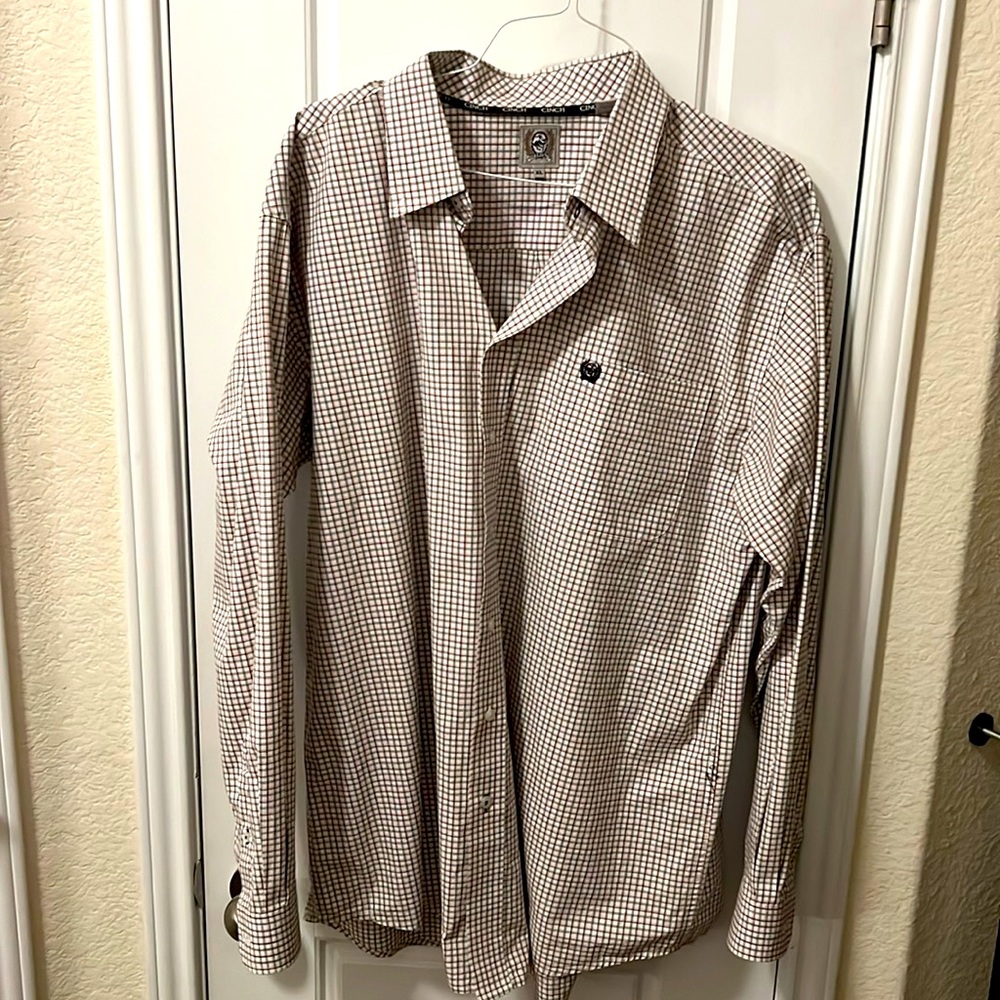 Mens cinch western polo